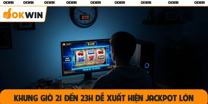 Khung giờ 21 đến 23h dễ xuất hiện Jackpot lớn